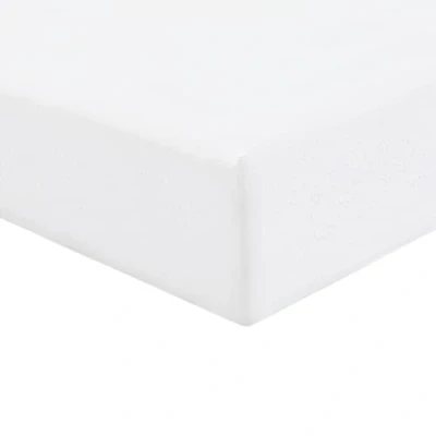 Afbeelding van Brentfords Luxe hoeslaken, microvezel, wit, single BRENTWH7001, 91 x 5 190 cm