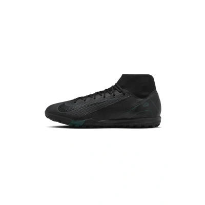 Afbeelding van Nike Performance ZOOM 10 Academy TF Voetbalschoenen voor kunstgras, Heren, Maat: 45.5, black deep jungle Textiel/ synthetisch