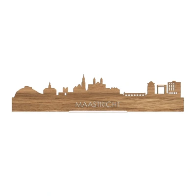 Afbeelding van Standing Skyline Maastricht Eiken