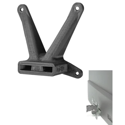 Afbeelding van 3IDEE VESA adapter compatibel met HP monitor (32f) schroefset inbegrepen 75x75mm (zwart)