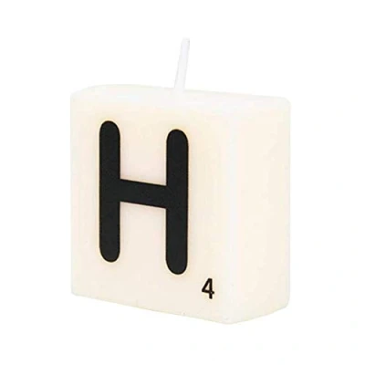 Afbeelding van Paperdreams Letterkaarsje H