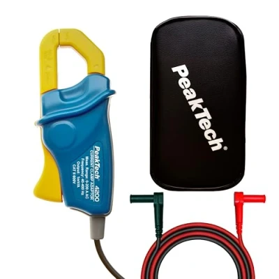 Afbeelding van PeakTech Stroomtangadapter 200 A AC voor digitale multimeter, 1 stuk, P 4200