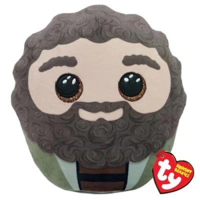Afbeelding van TY Hagrid Harry Potter Squishy Beanie van 25,4 cm, zacht pluche dier voor kinderen, verzamelaar, knuffelteddy baby dieren