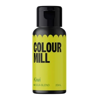 Afbeelding van Colour Mill Aqua Blend Voedingskleurstof op Waterbasis Kiwi 20 ml