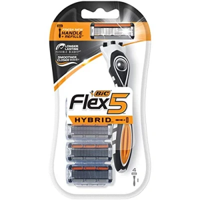 Afbeelding van Bic, Flex 5 Hybride Disp, 4 Count