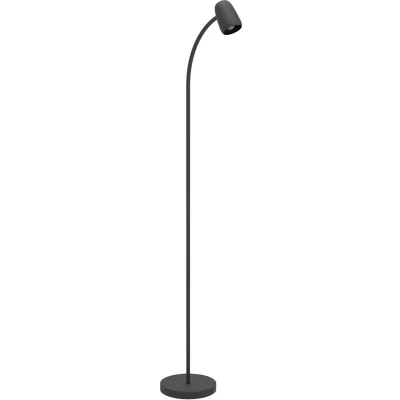 Afbeelding van EGLO Carlo Vloerlamp E14 170 cm Zwart Kantelbaar