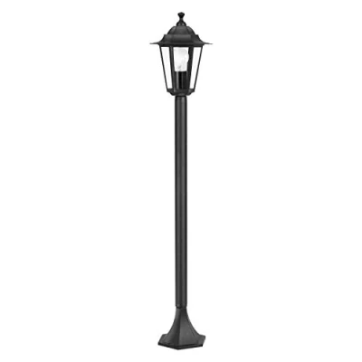 Afbeelding van EGLO Laterna 4 Sokkellamp Staande lamp Buiten E27 100 cm Zwart