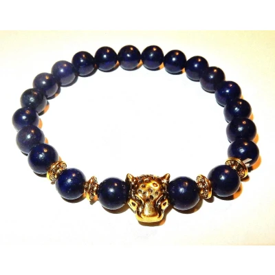Afbeelding van Lapis Lazuli Elastische Armband