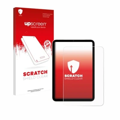 Afbeelding van upscreen Screenprotector voor Apple iPad Mini 7 WiFi 2024 Folie Beschermfolie transparant