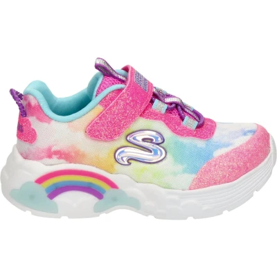 Afbeelding van Skechers S Lights meisjes sneaker Fuchsia Maat 26