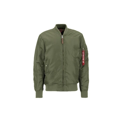 Afbeelding van Alpha Industries MA1 VF 59 LONG Bomberjacks, Heren, Maat: Large, Sage green