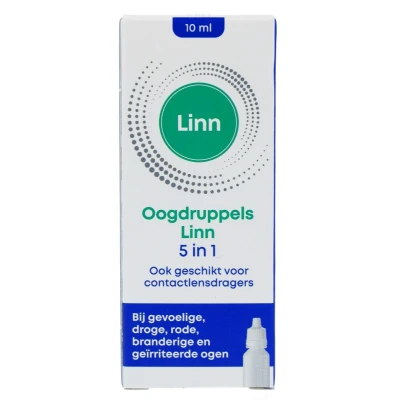 Afbeelding van Linn Oogdruppels 5 in 1 Euphrasia &amp; Hyaluron 10 ml