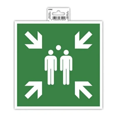 Afbeelding van Exacompta 67005E plakband, verzamelpunt, 20 cm, groen