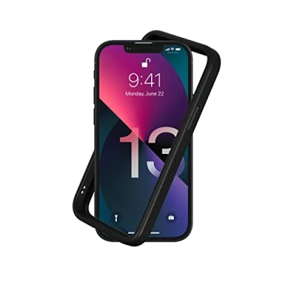 Afbeelding van RHINOSHIELD Bumper Case Compatible with [iPhone 13 mini] CrashGuard NX Shock Absorbent Slim Design Protective Cover 3.5M / 11ft Drop Protection Black