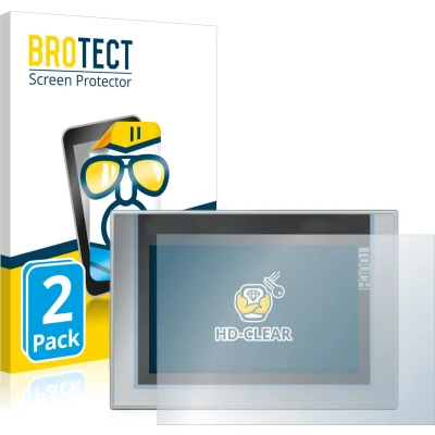 Afbeelding van BROTECT Screenprotector voor Siemens Simatic TP1200 Comfort Folie Beschermfolie transparant (2 Stuks)