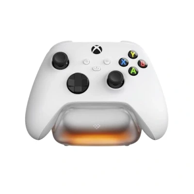 Afbeelding van 8BitDo Charging Dock for Xbox Wireless Controllers, Station with Magnetic Secure Series XS and One Controller Officially Licensed (White)