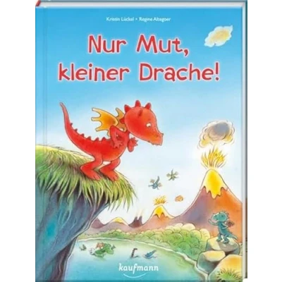 Afbeelding van Nur Mut, kleiner Drache!: Ein Bilderbuch mit Pappseiten