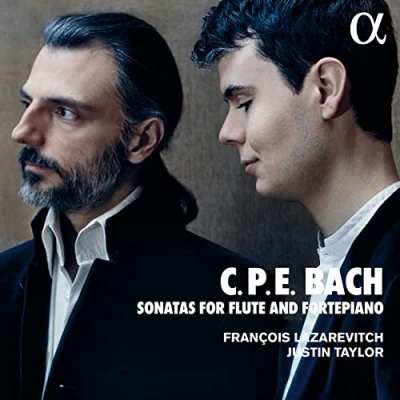 Afbeelding van François Lazarevitch &amp; Justin Taylor C. P. E. Bach: Sonatas For Flute And Fortepiano (CD)