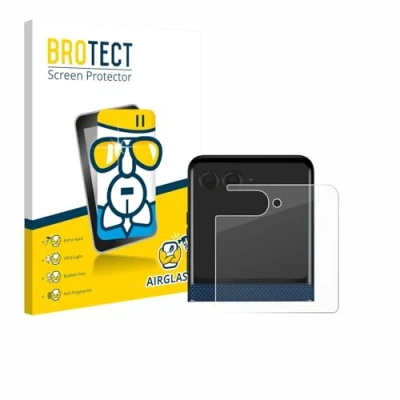 Afbeelding van BROTECT Screenprotector voor Motorola Razr 60 (Achterdisplay) Folie Beschermfolie Beschermglas transparant