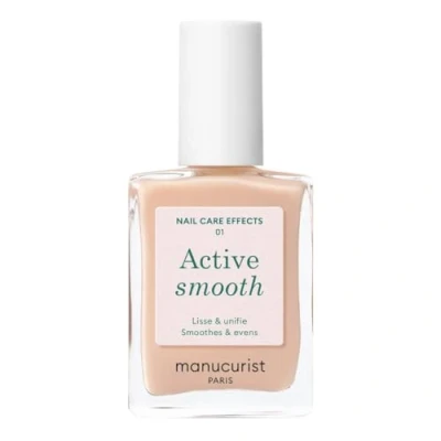 Afbeelding van Manucurist Active Smooth 01 Nail Concealer Polish &amp; Care 2 in 1 Nude Nagellak : Nagelversteviging en groei Zonder Lamp Nagelconcealer Nokvuller voor Nagels Natuurlijke