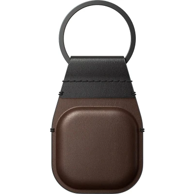 Afbeelding van Nomad Airtag Leather Keychain bruin NM01011385