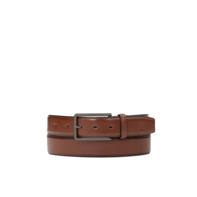 Afbeelding van Kazar Riem bruin / zilver