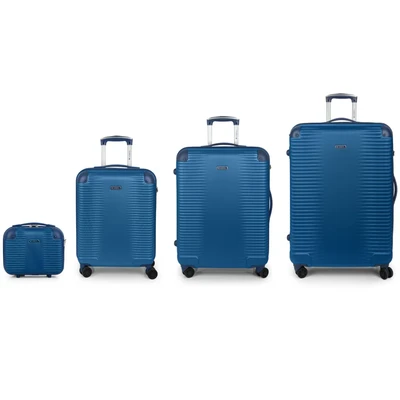 Afbeelding van Gabol Balance XP 4 Rollen SET 4TEILIG Kofferset, Maat: One Size, Blau
