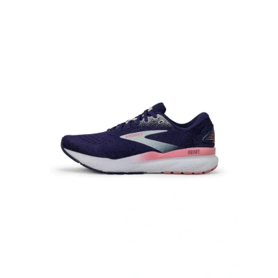 Afbeelding van Brooks Ghost 16 Hardloopschoenen voor op de weg, Dames, Maat: 40, Blue ribbon dianthus peacoat Textiel