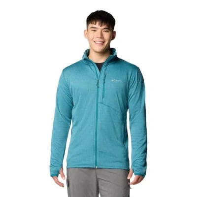 Afbeelding van Columbia Men&#039;s Park View Fleece Full Zip, Zip Jacket, River Blue Heather, M