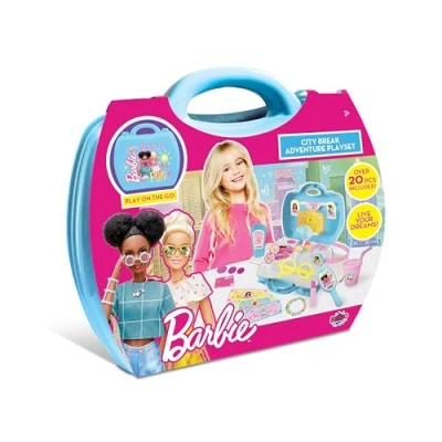 Afbeelding van Mattel Barbie City Break Adventure Speelset 20 Delig Vanaf 3 Jaar