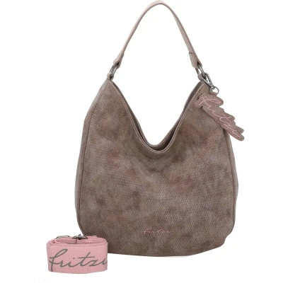 Afbeelding van Fritzi aus Preußen Schoudertas Filli02 Sunny Hobo Bag Old Wood Bruine
