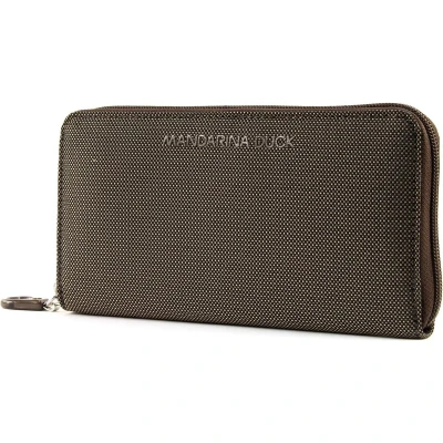 Afbeelding van MANDARINA DUCK Portemonnee MD20 Zip Wallet Pirite Groene Bruine