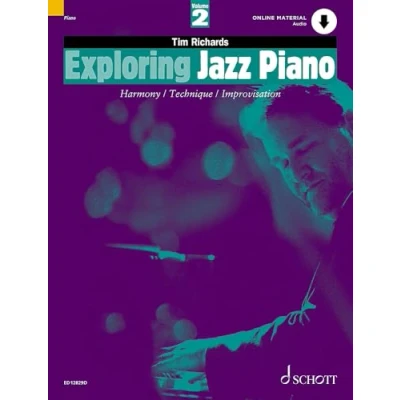Afbeelding van Exploring Jazz Piano Vol. 2: Harmony / Technique Improvisation