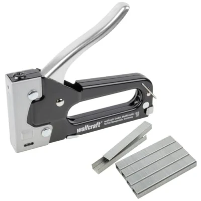 Afbeelding van Wolfcraft tacocraft 7090000 Nietpistool Type niet 53 Lengte nieten 4 10 mm