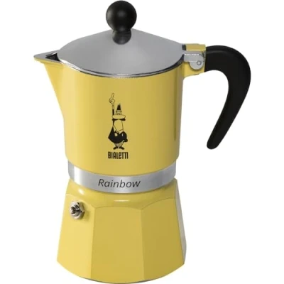 Afbeelding van Bialetti Rainbow 3TZ geel Primavera 2024