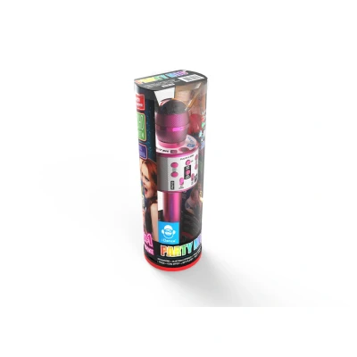 Afbeelding van iDance PARTY MIC Roze Karaokemicrofoon