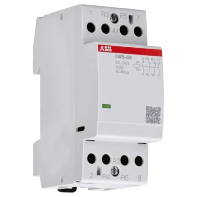 Afbeelding van Abb magneetschakelaar 400v 25a stuurspanning ac als maakcontact 2 verbreekcontact en 1sae231111r0622