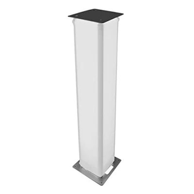 Afbeelding van lightmaXX On Stage Tower 1,5m, wit incl. 4xbuis,2xbaseplate1xhoes