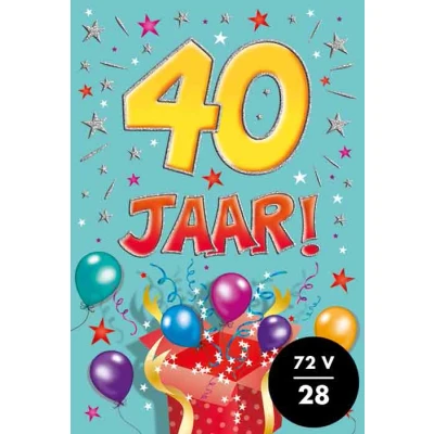 Afbeelding van Kaart That funny age 40 jaar TFA049