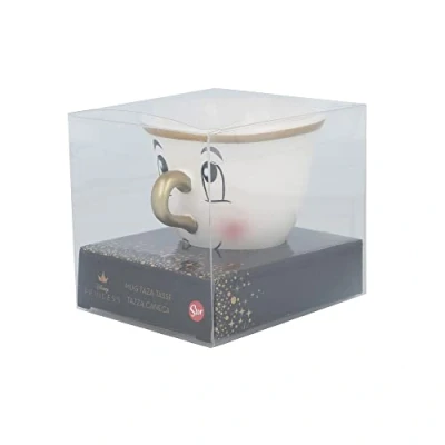 Afbeelding van Disney Belle en het Beest 3D Kop 190ml in Geschenkdoos