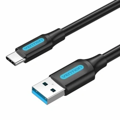 Afbeelding van Vention USB 3.0 A naar C kabel COZBH 2m Zwart PVC (2 m, 3.0),
