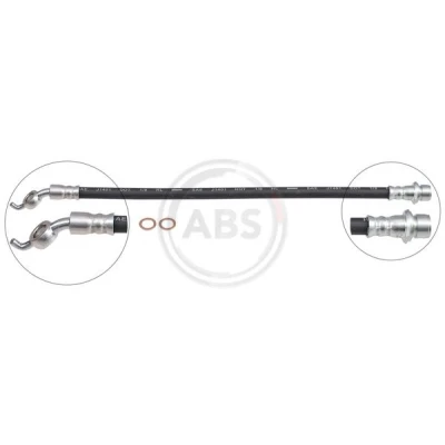 Afbeelding van A.B.S. SL 1449 Remslang 336mm INN M10x1.0 LEXUS: IS III Sedan (XE30) 200t, 300, 250, 300h 2013 2020