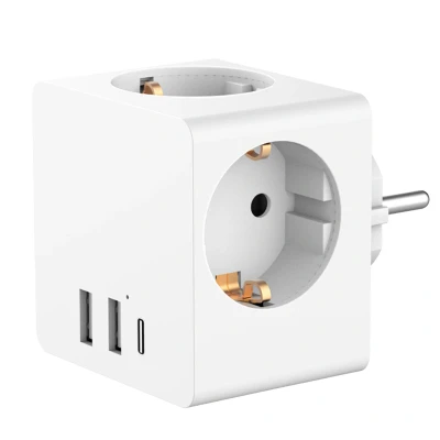 Afbeelding van Accezz Fast Charge Adapter / Oplader 4000 W Wit Geschikt voor Apple iPhone, Samsung en meer