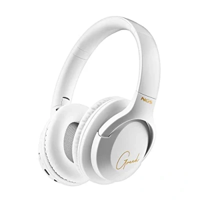 Afbeelding van Headset met Bluetooth en microfoon NGS Wit
