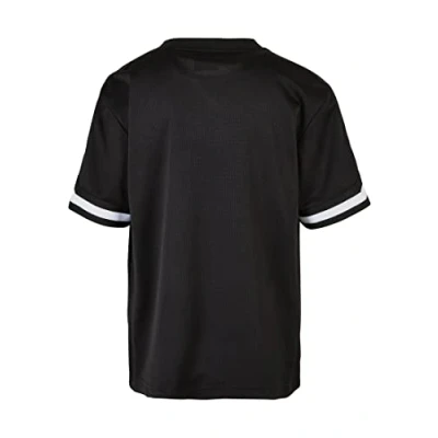 Afbeelding van Urban Classics Oversized Stripes Tshirt basic voor kinderen, Maat: 110/116, Black