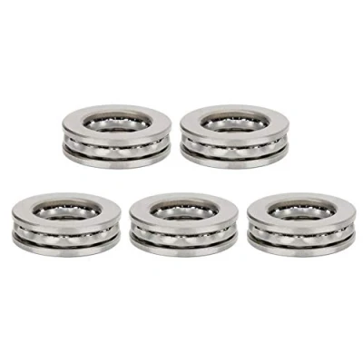 Afbeelding van 5 stks 51104 Stuwkracht Kogellager Bolle Spoor Vliegtuig Axiaal Lager Hoge Precisie Enkele Scrolling Wasmachine Kogellagers 20x35x10mm