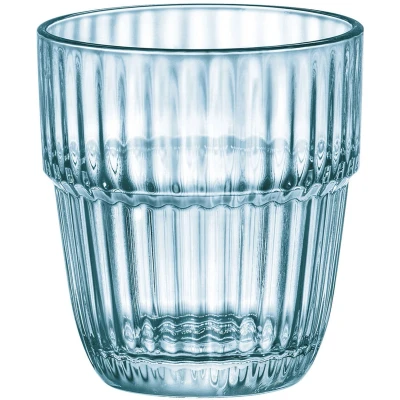 Afbeelding van Waterglas Bormioli Rocco Barshine Blauw Glas 300 ml (6 Stuks)