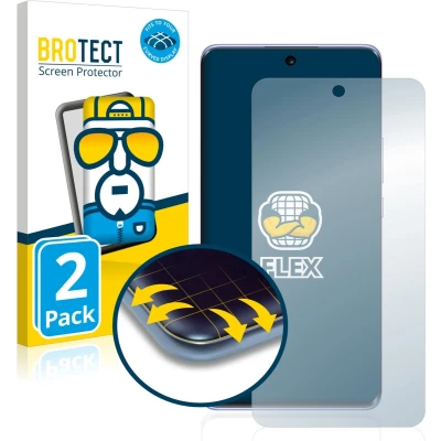 Afbeelding van BROTECT Screenprotector voor Huawei Nova 9 Folie Beschermfolie transparant volledig dekking (2 Stuks)