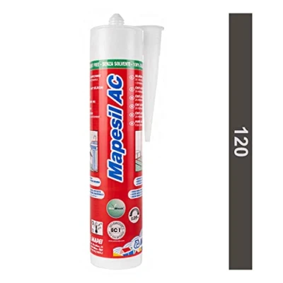 Afbeelding van Mapei reukloze siliconenkit 310 ml zwart