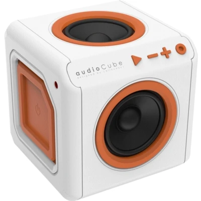 Afbeelding van Allocacoc audioCube Draagbaar Orange/White / EU